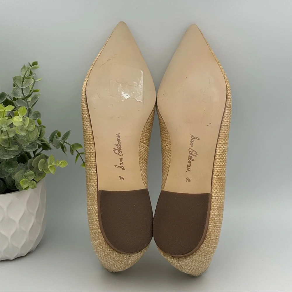 Sam Edelman Women’s Wanda Tan Slip On Shoes Flats Size 7.5 - Picture 8 of 9